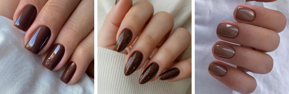 chocolate nails